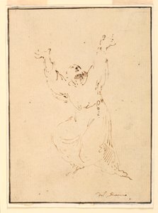 Saint Francis mottar Stigmata av Donato Creti