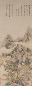 Minner om Jian-elven av Dong Qichang