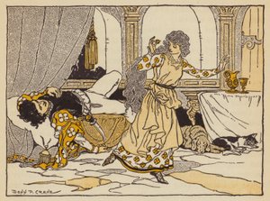 Gigi og den magiske ringen, italiensk eventyr (farge litho)