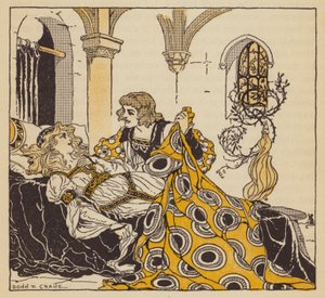 Tornerose (farge litho)