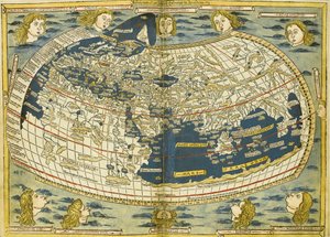 Ptolemaios verdenskart av Donnus Nicolaus Germanus