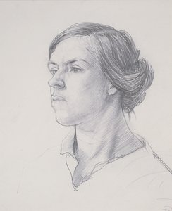 Leder for en ung kvinne, ca. 1914