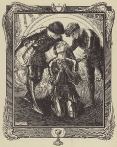 Så dro de til Sir Galahad av Dora Curtis