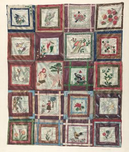 Applikert quilt av Dorothea Bates