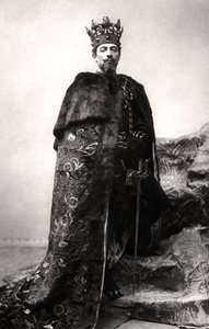 Lewis Waller 1860-1915, engelsk skuespiller og teatersjef, 1906.
