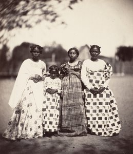 Kvinner fra Betsimisaraka, Madagaskar, 1863.
