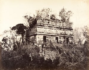 Fengselet, i Chichen-Itza, 1857-89.