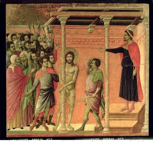 Piskingen, fra Maesta-altertavlen, ca. 1308–11 (tempera på panel av Duccio di Buoninsegna