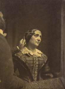 Oppmerksomhet, oppmerksomt blikk venstre, Smertefull oppmerksomhet høyre, 1854-1856, trykt 1862.