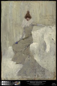 Sarah Bernhardt, 1889 av Dudley Hardy