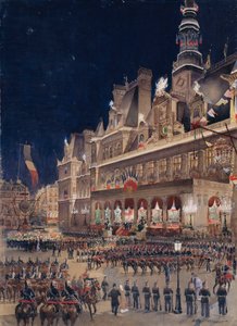 Mottakelse av den russiske admiralen Avellan i rådhuset 19. oktober av Dumont-Valiquet Dumont-Valiquet