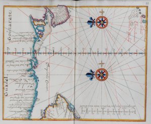 Arabia: Kart over Arabiahavet. av Dutch School