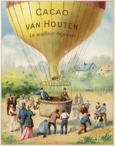 Ballongen i ferd med å stige av Dutch School