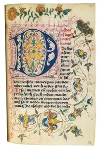 Timebok og bønnebok på nederlandsk, Nedre Rheinland, Emmerich, Cleves, ca. 1480 av Dutch School