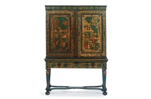 Samlerskap på stativ, ca.1700-30 av Dutch School