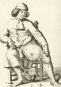 Drenering av væske fra en abscess av Frederik Dekkers, 1694 av Dutch School