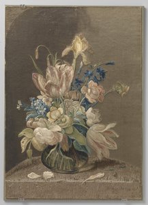 Broderi, 1650 av Dutch School