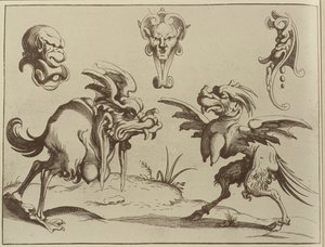 Grotesker, 1637 av Dutch School