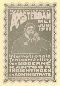Internasjonal utstilling av moderne kontorutstyr, Museumsområde, Amsterdam, 1911 av Dutch School