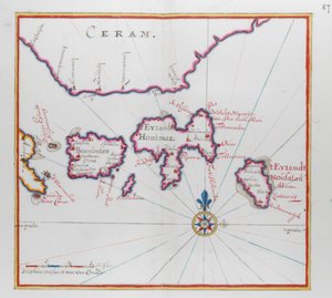 Øya Ceram (Seram), Indonesia. av Dutch School