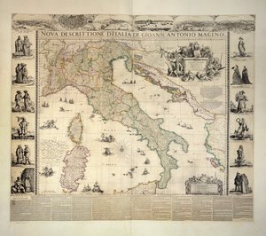 Italia, Klencke Atlas av Dutch School