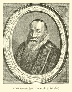 Petrus Plancius , nederlandsk astronom, kartograf og prest av Dutch School