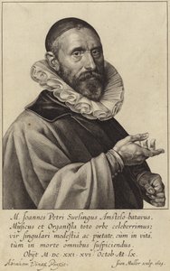 Portrett av Jan Pieterszoon Sweelinck av Dutch School