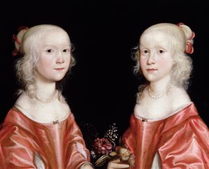 Portrett av tvillingsøstre, ca. 1650