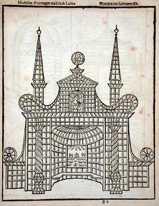 Trelliswork design, fra 
