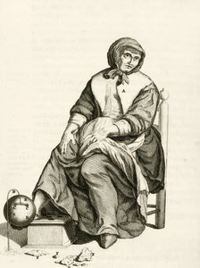 Using a Mechanical Leech, fra Practical Exercises concerning the Method of Healing av Frederik Dekkers, 1694 av Dutch School