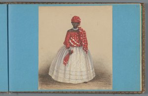 Kvinne i Surinam, 1860 av Dutch School