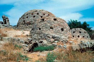 Kuppeler av bad (hammam) fra 1300-tallet