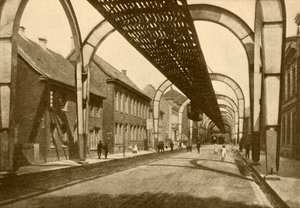 Et elektrisk fjæringsmono-skinnesystem, 1930. av ENA