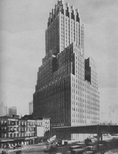 Marvels of Ancient Babylon outclassed in Modern New York, c1935 av ENA