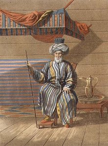 Tartar Elder, gravert av Jegor Skotnikoff (1782-1843) (litho) av E. (after) Karnejeff