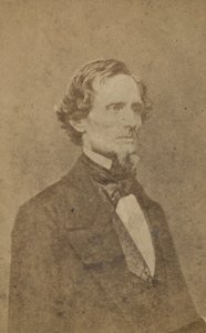 Jefferson Davis (albumin sølvtrykk)