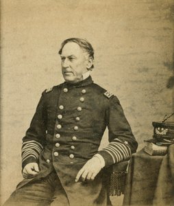 Viseadmiral David Farragut (1801-70) ca. 1865