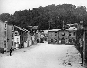 En gate i Montgomery, Wales, 1924-1926