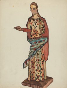 Bulto (trefigur av helgen) av E. Boyd