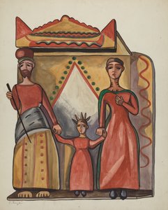 Bulto - hellig familie, 19351942. av E. Boyd