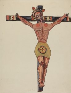 Krusifiks - Fra nærområdet til Mora, 19351942. av E. Boyd