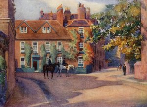 Eton: Common Lane House (farge litho)