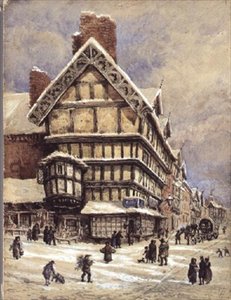 The High Street, Shrewsbury av E. Hay