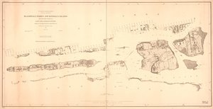 Blackwells, Wards og Randalls øyer og tilstøtende kyster av elvene East og Harlem fra 51st St. New York til Lawrence