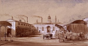 Albany Street, St Pancras, London, c1830 av E Noyce