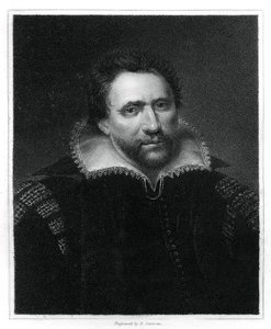 Benjamin Jonson , engelsk renessansedramatiker, poet og skuespiller, 1834.