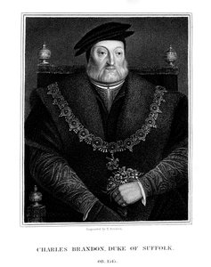 Charles Brandon, 1. hertug av Suffolk, 1824.