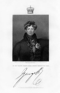 George IV, konge av Storbritannia og Hannover, 1800-tallet.