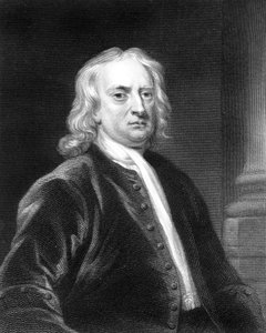 Isaac Newton , engelsk matematiker, astronom og fysiker, 1818.