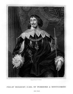 Philip Herbert, 4. jarl av Pembroke, hoffmann og politiker, 1828. av E. Scriven